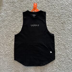 Men's YoungLA  MuscleTank, XL  NWT, Black